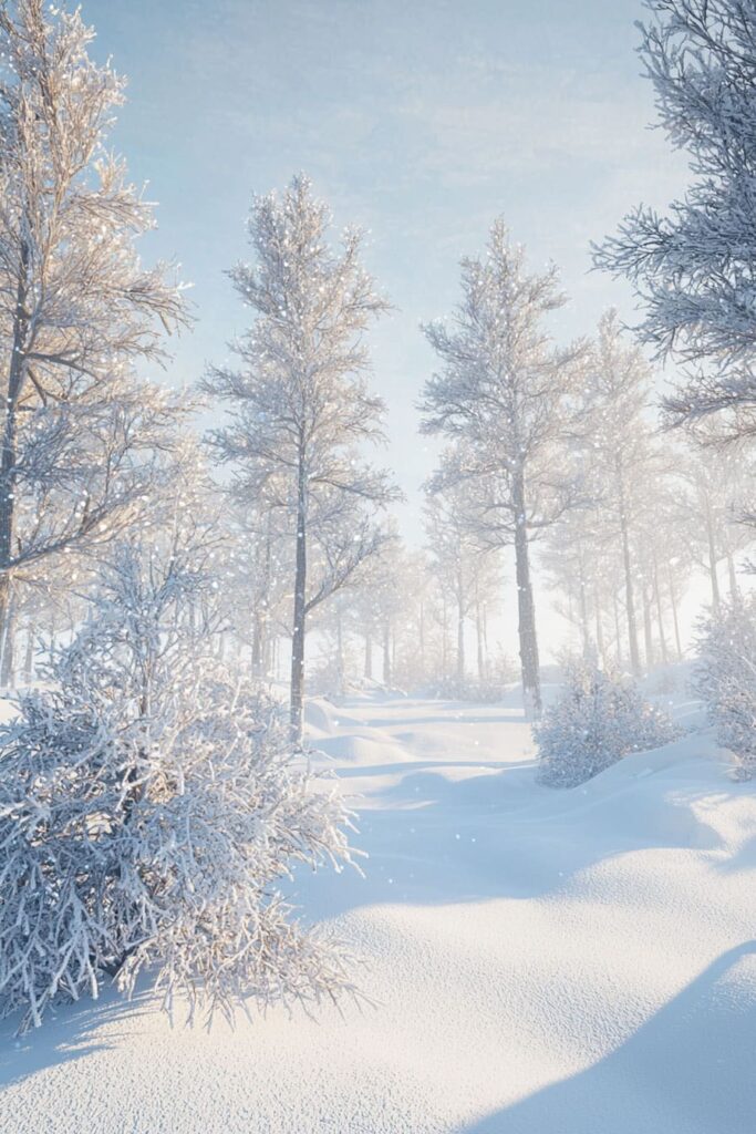 frozen forest